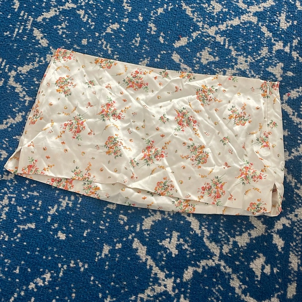 ARE YOU AM I Tini Floral Skirt